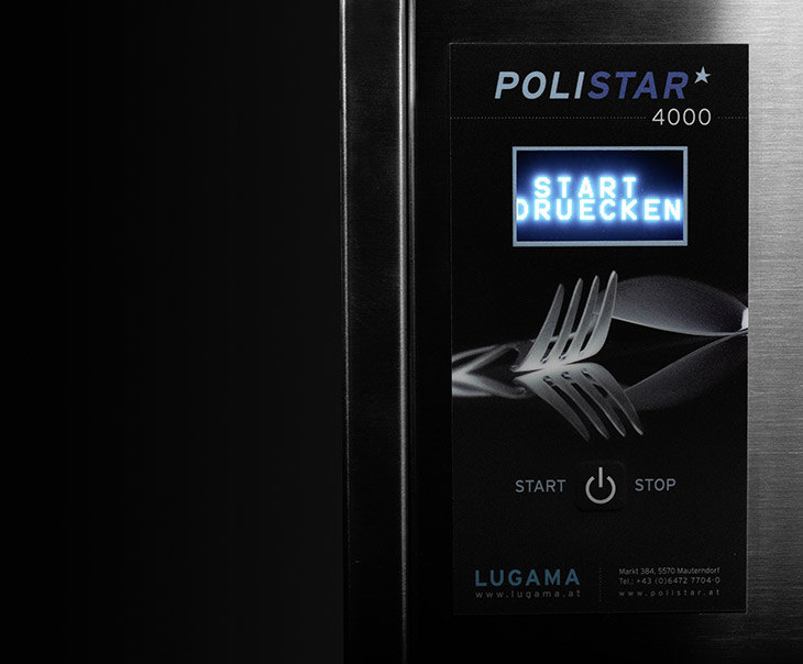 Polistar Pulidora de cubiertos 4000